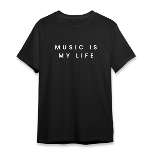 Quotes Tshirt (Music Is My Life)