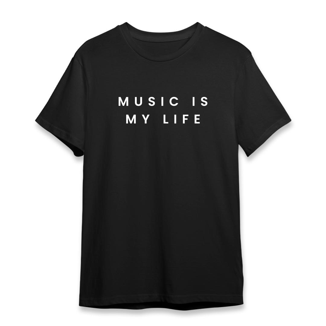 Quotes Tshirt (Music Is My Life)